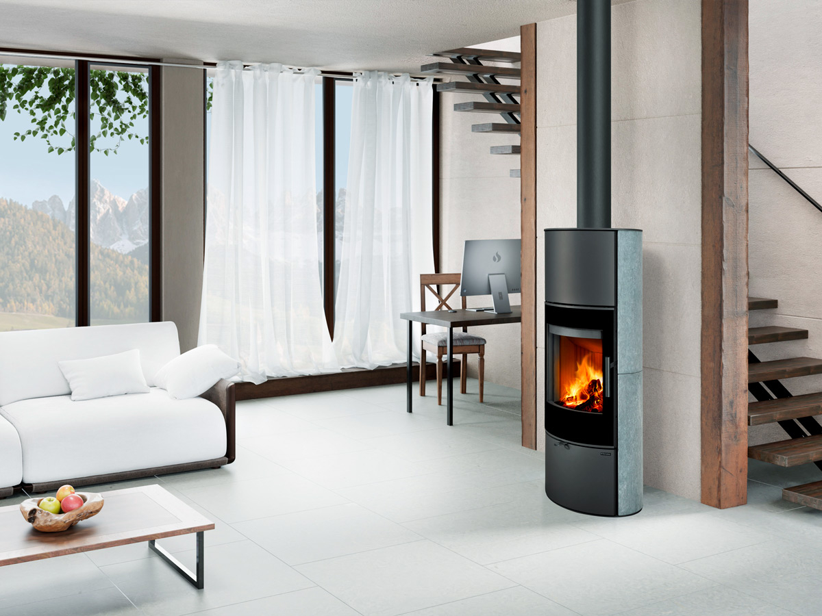 Romotop Laredo H mastenec krbové kachle s možnosťou akumulácie dizajnové